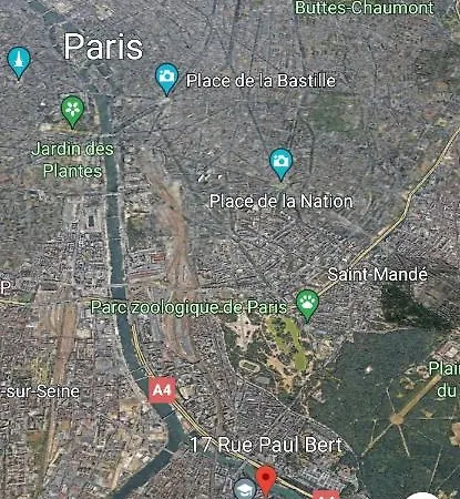 A 5 Min De Paris , Calme,au Pied Du Metro Et Tres Bien Equipe * Maisons-Alfort